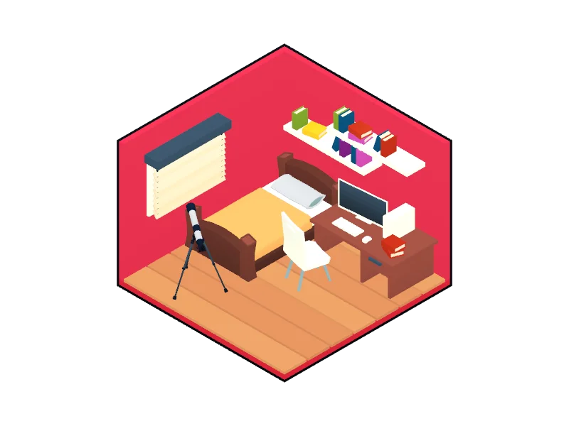 3Dの部屋 1