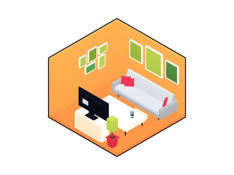 3Dの部屋 3