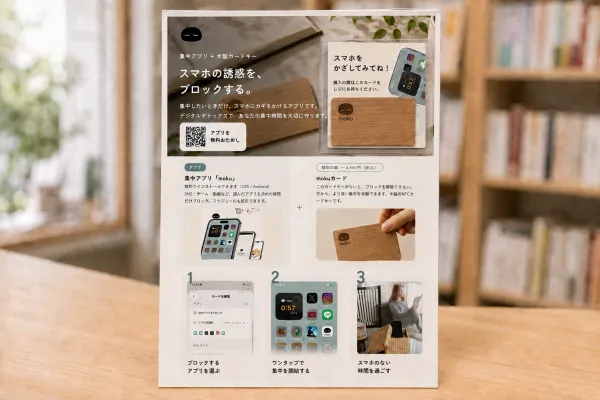 売り場に添える紹介POP